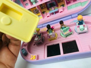 Vintage Polly Pocket,  Stampin ' School Playset with 4 Dolls,  Polly ' s Stamper Set 2