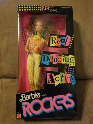 Vintage 1986 Mattel Barbie And The Rockers Diva 3159