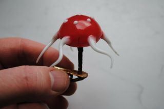 Very Rare German Blown Hollow Christmas Ornament,  Jellyfish