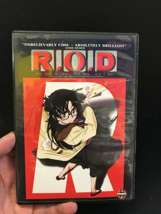 R.  O.  D.  - Read Or Die Dvd - Rare Oop Japanese Anime - Manga - Fast Ship
