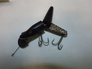 Vintage Heddon Scissor Tail Spook Antique Lure Shiner Scale Correct Box XBW 2