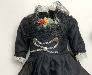 Vintage Rare Black Doll Dress Clothes Fits 12” Dolls Hat Shoes Bloomers Socks 2