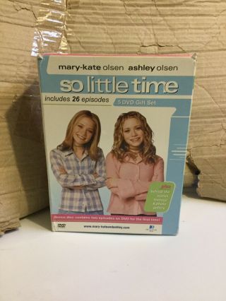 Mary - Kate Ashley Olsen - So Little Time - Gift Set (dvd,  2003,  5 - Disc Set) Rare