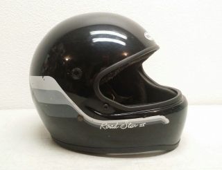 Rare Vintage Bell Road Star Ii 1985 Motorcycle Helmet Full Face 7 1/4 " 58cm