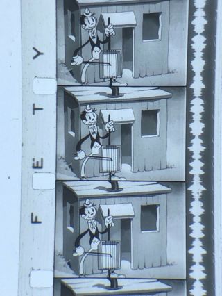 16mm Sound B/w Cartoon Happy Hobos Tom&jerry Rko Rare 400” 1933