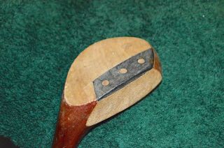 Antique Macgregor Ega 492 Wood Hickory Shaft Leather Grip Rh