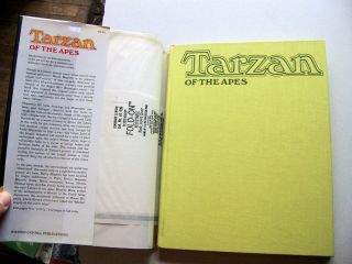 RARE 1972 SIGNED 1st Ed.  TARZAN OF THE APES By Illustrator BURNE HOGARTH w/DJ 3
