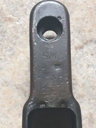 Rare Svw Ww2 German K98 Mauser Stamped Kriegsmodell Trigger Guard Stock Bolt