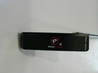 VERY RARE ODYSSEY TOUR ISSUE PRO TYPE PT6 PUTTER,  345g,  34.  5 