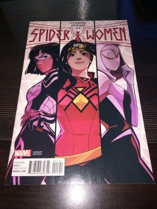 Spider - Women Alpha 1 1:25 Variant Lee Silk Spider - Gwen Rare Movie