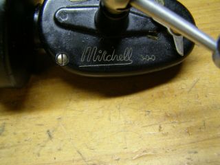 VINTAGE GARCIA MITCHELL 300 SPINNING REEL EXTRA SPOOL LABEL Made in France 3
