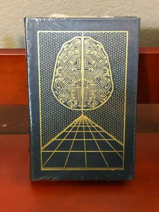 William Gibson Neuromancer Easton Press Rare Leather Signed Autograph Book