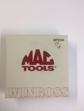 Rare Winross Mac Tools Semi Tractor Trailer 1:64 Scale Diecast Box