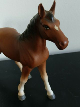 Vintage Rare Japan Horse Ceramic 6.  5 