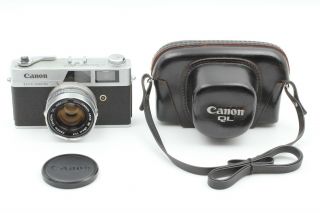 " Rare As - Is " Canon Canonet Ql17 45mm F1.  7 Rangefinder Camera From Japan 1540