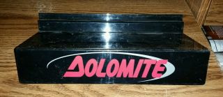 Throwback Salomon Solomite Vintage Ski Boots Advertising Rack Shelf Stand Rare