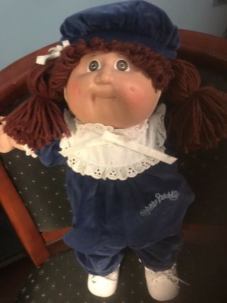 Vtg Cabbage Patch Kids 1978,  1982 Doll Red Hair Brown Eyes Dimple