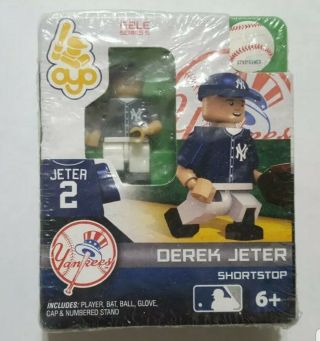 Rare York Yankees Lego Derek Jeter Single Baseball Sports Collectible
