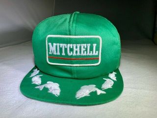 Mitchell Fishing Hat Rare