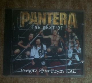 Pantera - The Best Of - Vulgar Hits From Hell - Very Rare Cd