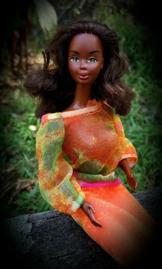 Vintage 1978 Kissing Christie Rare Barbie Doll 2