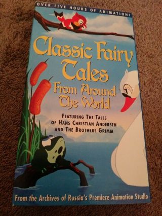 Classic Fairy Tales From Around The World Russian Animation 300 Min.  Rare Item