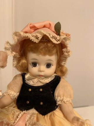 Vintage Madame Alexander “bo Peep” 8 Inch Doll