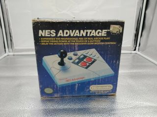 Rare Nintendo Nes Advantage Joystick Controller In Its Box Vintage