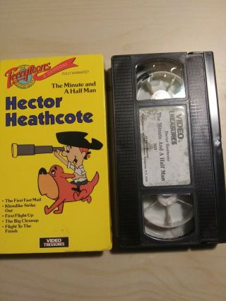 Terrytoons Hector Heathcote Vhs Oop The Minute And A Half Man Rare