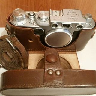 Rare Leica 2f Iif Camera Body,  With Case.