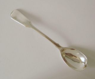 A William Iv Sterling Silver 13.  8 Cms Honey Spoon Exeter 1835 James Andrew Page