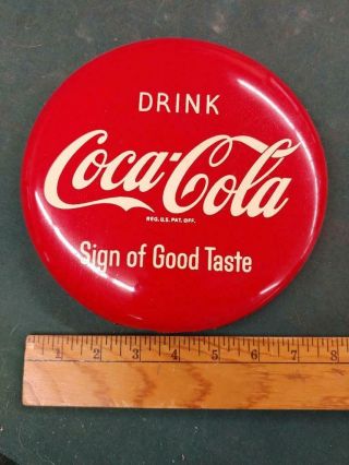 Rare 1940s/50s 8 " Coca - Cola 