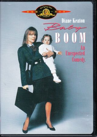 Baby Boom Dvd Rare,  Oop Diane Keaton,  Harold Ramis 1987 Comedy