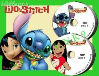 Lilo And Stitch Complete Tv Series 4 Dvd Set Cartoon Animated Rare In English