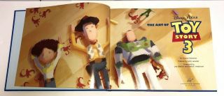 The Art Of Toy Story 3 By Solomon,  Charles Disney Pixar Rare Htf