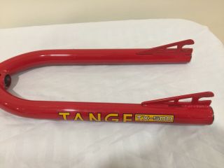 Tange Tx - 500 Bmx Forks,  Rare Red/yellow,  