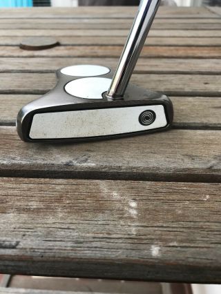 Odyssey White Ice 2 Ball Putter Center shaft - Hard to find Rare Model 2