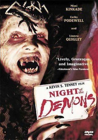 Night Of The Demons (dvd,  2004) Anchor Bay Dvd With Insert Rare