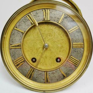 Very Rare Antique English Charles Frodsham London Bell Striking Movement & Dial