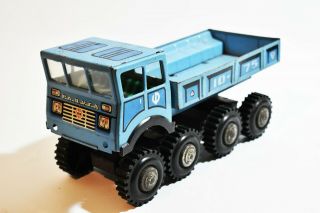 Rare Vintage Russian Soviet Tin Toy Truck Raduga 10 - 75