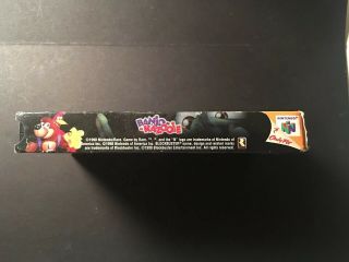 Banjo - Kazooie Nintendo N64 Blockbuster Video Game Promotional VHS Tape Rare 3