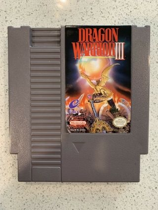 Dragon Warrior III (Nintendo Entertainment System,  1992 NES) - AUTHENTIC RARE 3