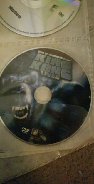 King Kong Lives Dvd Peter Elliott 1986 Linda Hamilton Rare Oop Disc Only