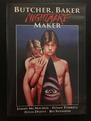 Butcher,  Baker,  Nightmare Maker Code Red Dvd Oop Rare Horror