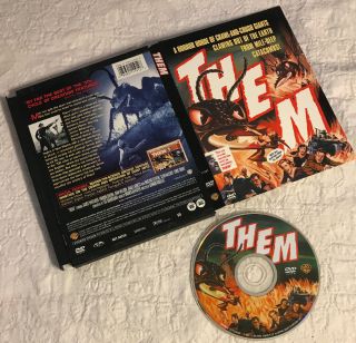 Rare & Oop - Them Dvd - Cult Classic Drive In Movie Nuclear Monster Killer Ants