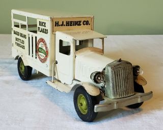Metalcraft Toys Private Label White Trucks Cab Heinz Delivery Truck 30 