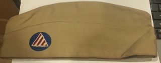 Rare Vintage Us Military Patch On Uniform Hat By Union Hatters