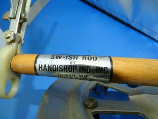 Vintage SW - ISH Ice Fishing Rod 35 