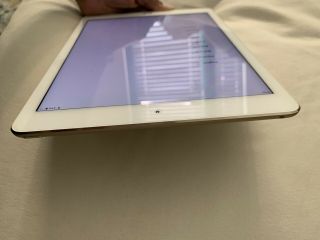Apple iPad Air 2 Gold,  64GB,  Wi - Fi,  9.  7in,  With Case Bundle,  Rarely 3