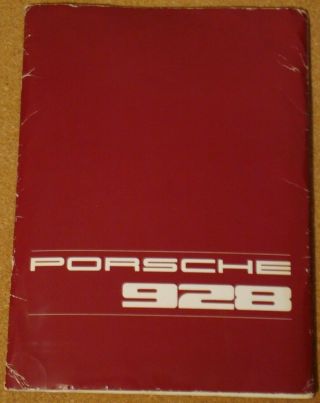Porsche 928 - Very Rare 1977 Launch Embargo Uk Presskit,  Folder/notes & 17 Photos